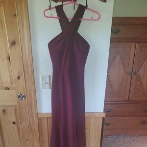 Jenny Yoo Kayleigh Dress in Hibiscus